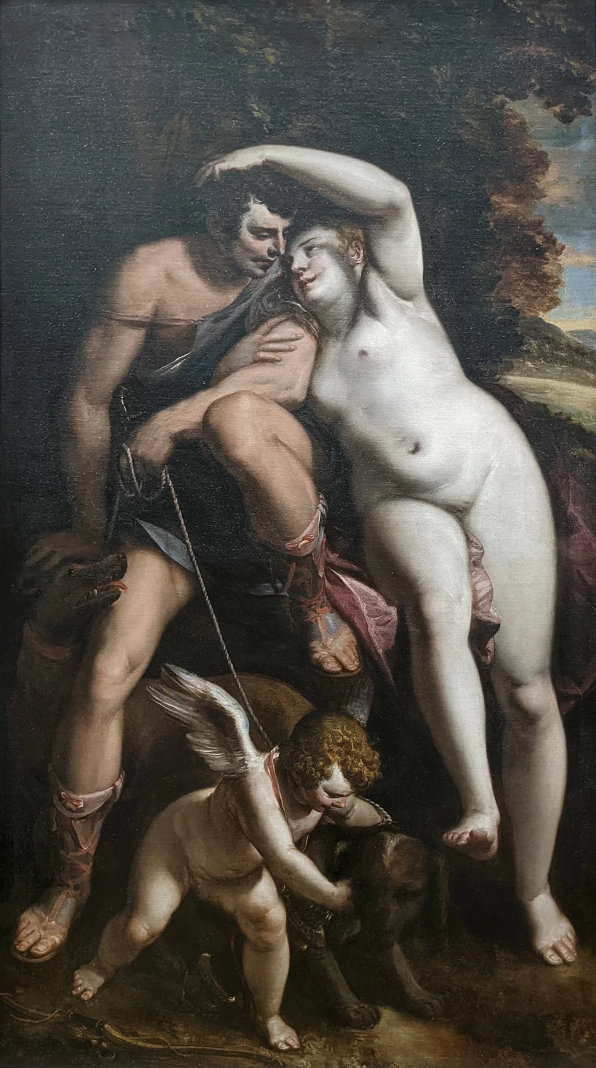 Venere e Adone - Musée du Louvre, Parigi